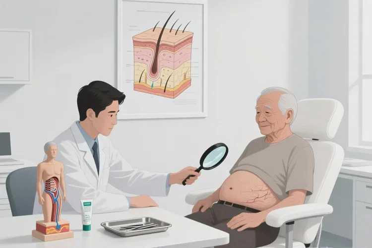 老人肚子经常长湿疹可以治愈吗(图4)