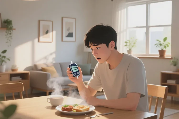 28岁早餐血糖30.2是怎么回事(图1)