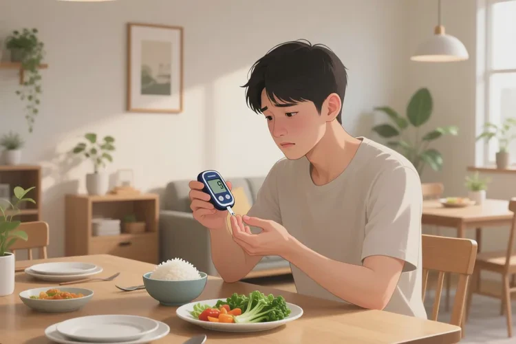 28岁晚餐血糖9.3是怎么回事(图1)