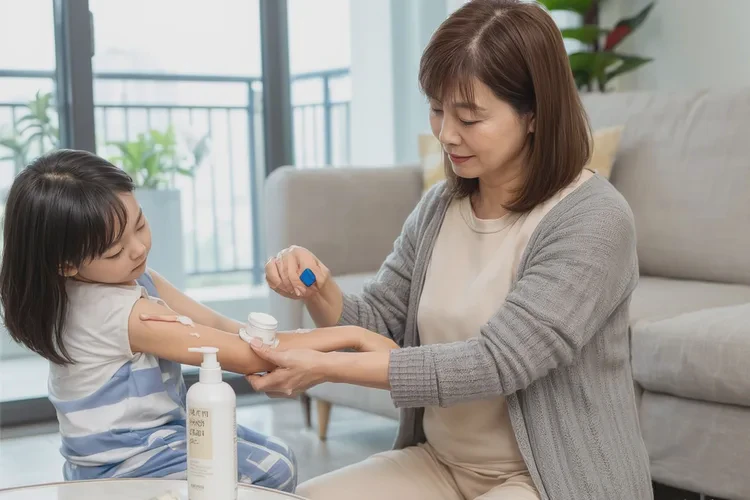 小学生手臂上经常起湿疹能治愈吗(图2)