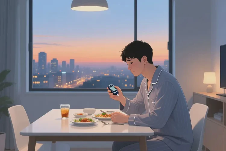 28岁晚餐血糖20.1是怎么回事(图1)