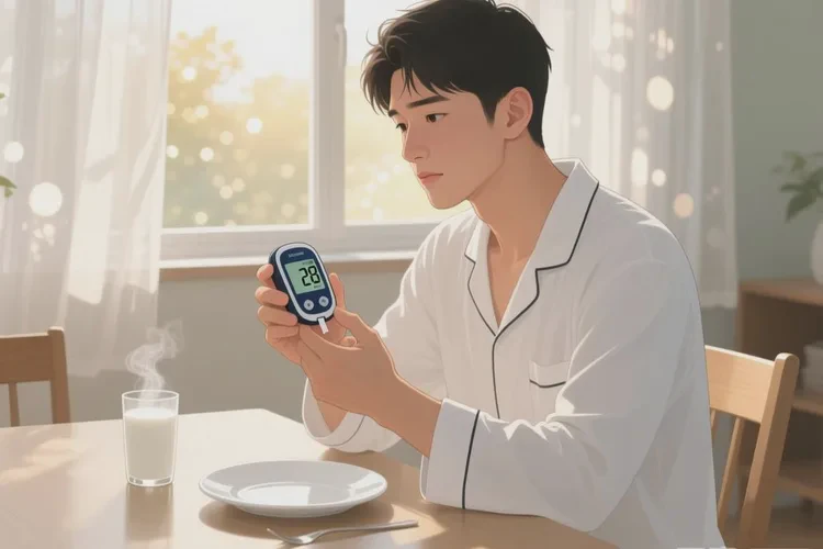 28岁早餐血糖5点0是怎么回事(图1)