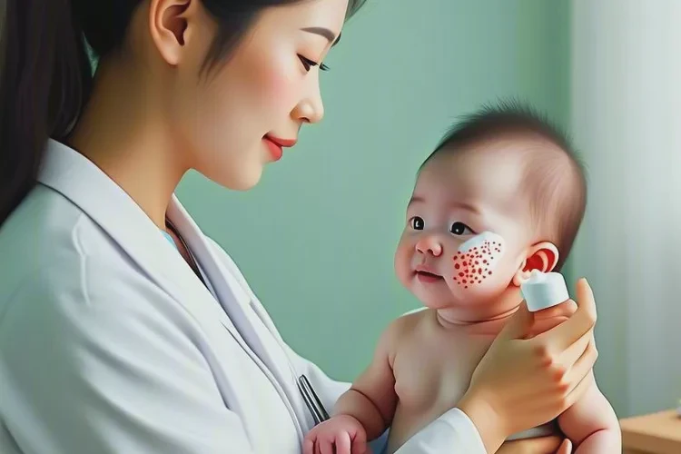 婴儿面部偶尔起湿疹能不能治愈(图1)