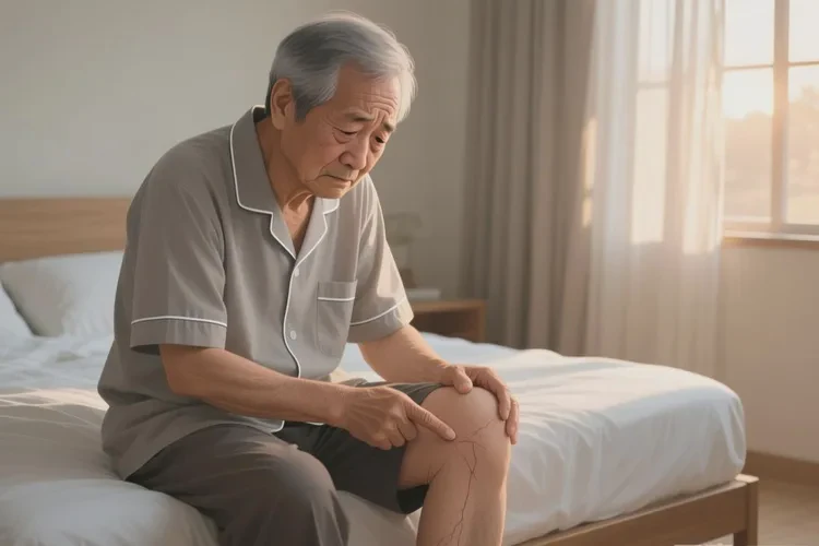 老年人大腿长湿疹可以治愈吗(图1)