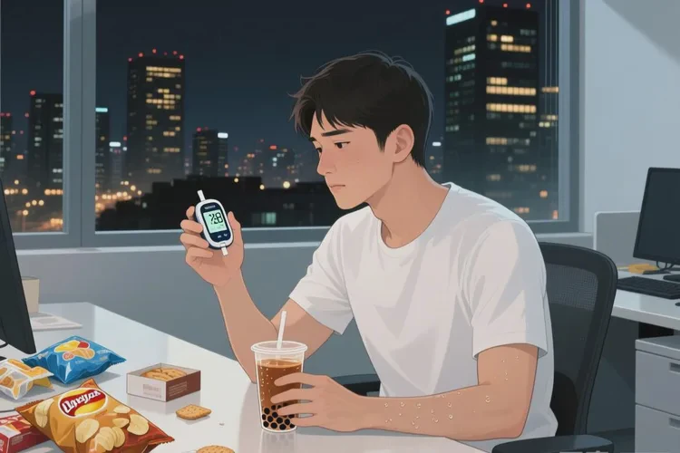 28岁早餐血糖8点2是怎么回事(图1)