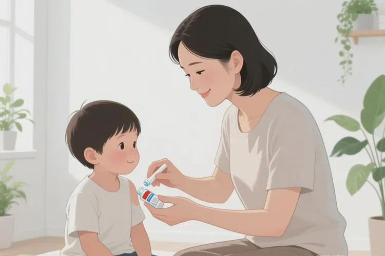 少儿面部经常起湿疹可以治愈吗(图1)