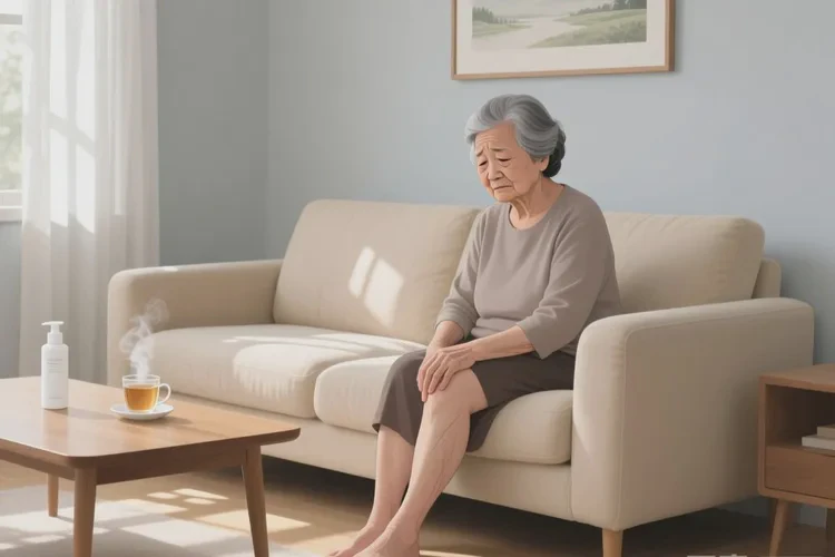 老年人大腿上起湿疹可以治愈吗(图1)