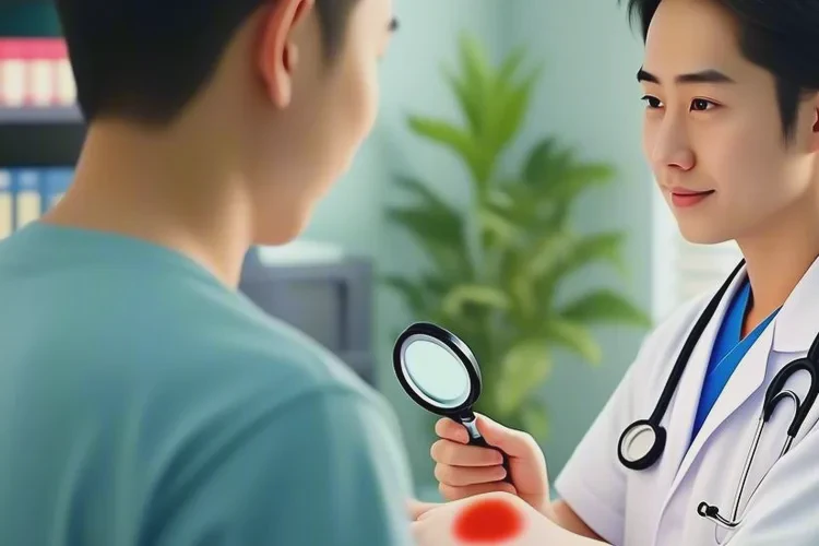 男人手臂起湿疹能治愈吗(图1)