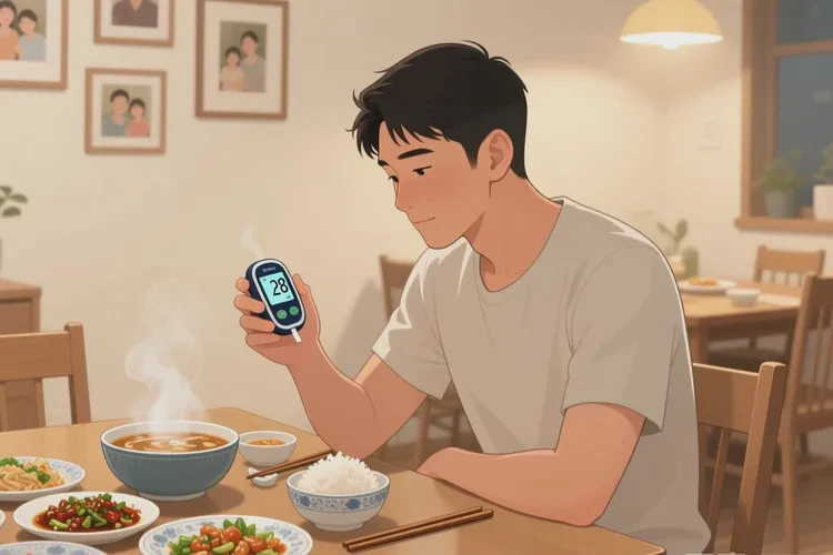 28岁中餐血糖13.3是怎么回事(图1)