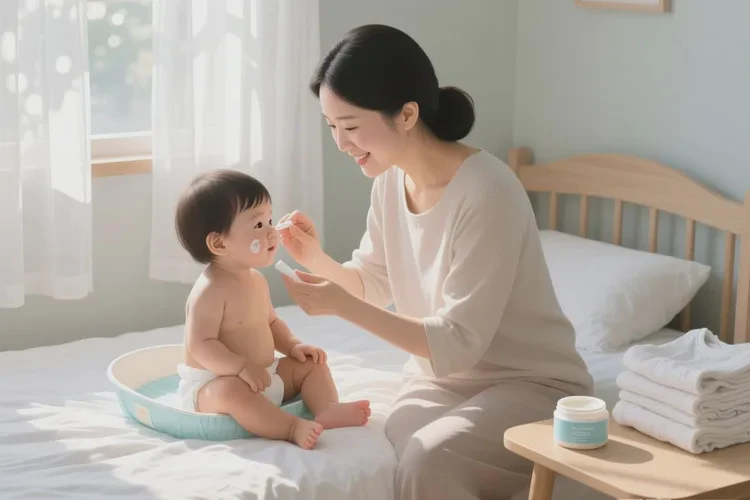 少儿大腿上容易起湿疹可以治愈吗(图1)