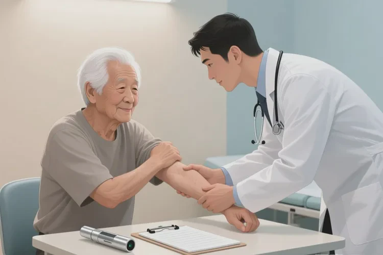 老年人全身长湿疹可以治愈吗(图1)