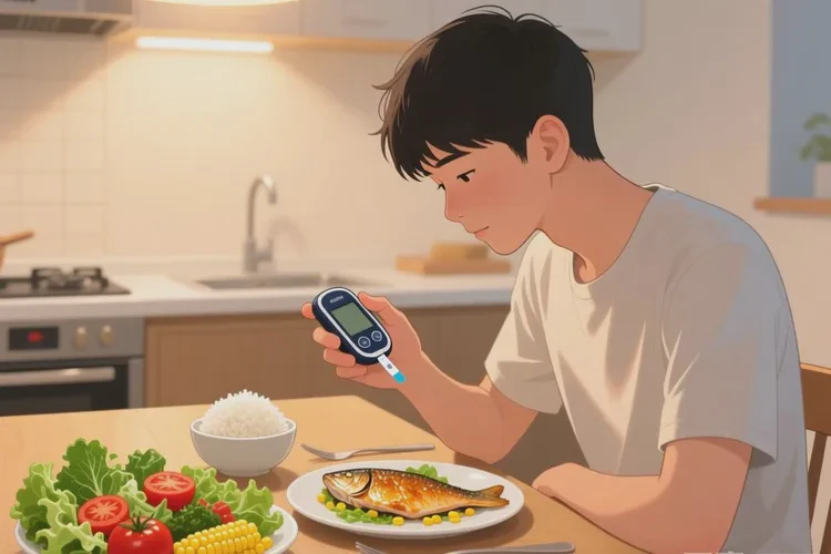 28岁晚餐血糖7.6是怎么回事(图2)