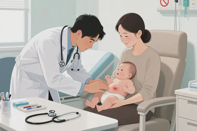 婴儿肚子出湿疹能不能治愈(图3)