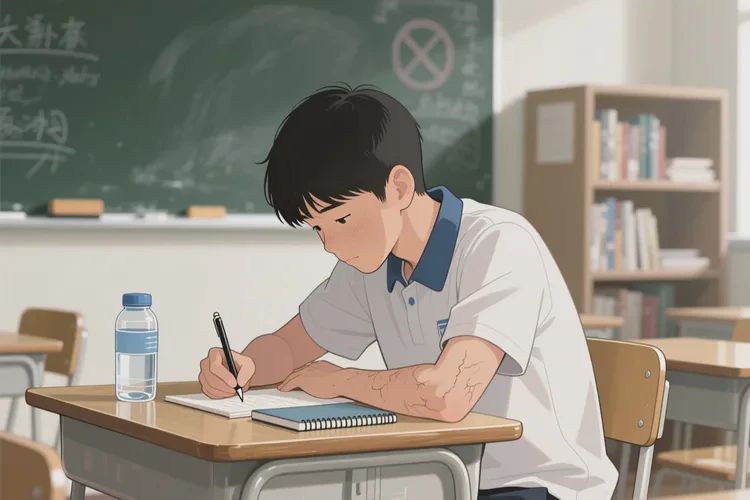 中学生手臂上经常长湿疹能治愈吗(图4)