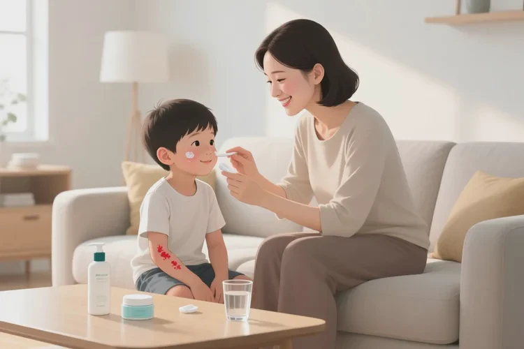 少儿手臂上经常长湿疹可以治愈吗(图3)