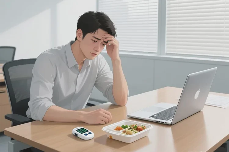 28岁中餐血糖4.4是怎么回事(图1)