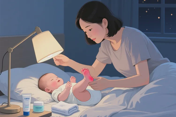 宝宝脚上起湿疹能不能治愈(图3)