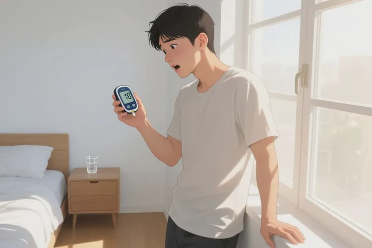 28岁早餐血糖17点3是怎么回事(图1)