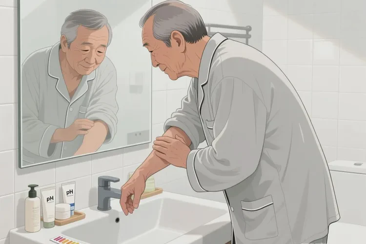 老年人手臂经常长湿疹可以治愈吗(图2)