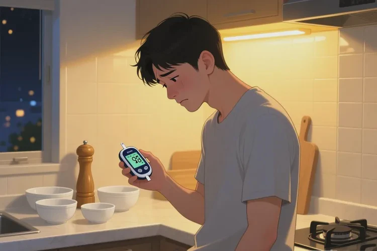 28岁晚餐血糖17.1是怎么回事(图1)