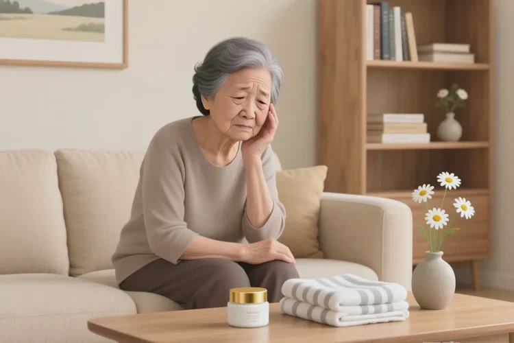 老人脸上容易长湿疹可以治愈吗(图1)