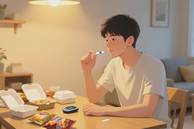 28岁晚餐血糖6.4是怎么回事(图1)