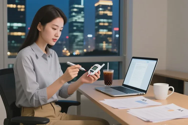 28岁晚餐血糖7.4是怎么回事(图2)