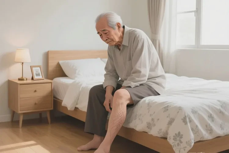 老人大腿有湿疹可以治愈吗(图1)