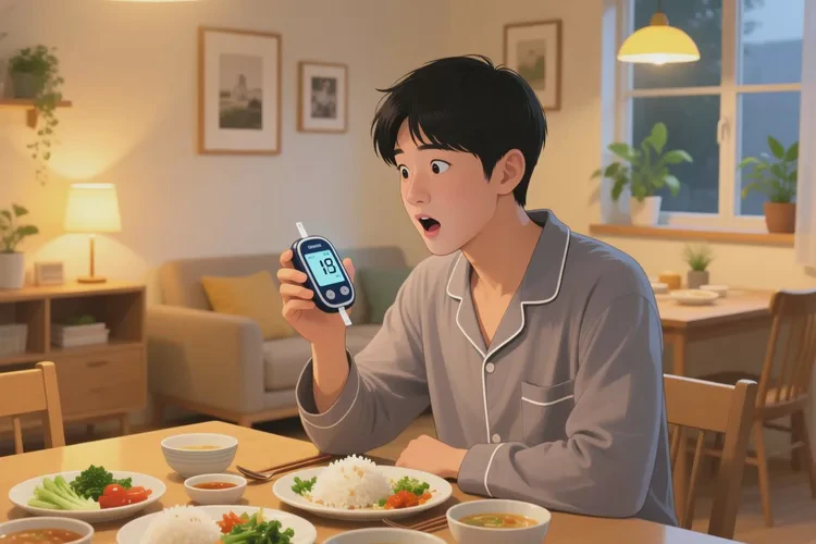 28岁晚餐血糖22.9是怎么回事(图1)