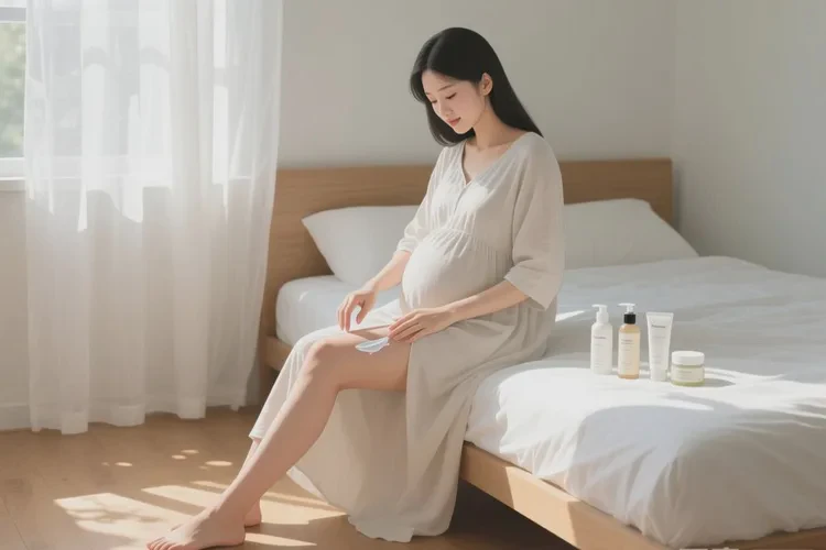 孕妇大腿经常起湿疹可以治愈吗(图1)