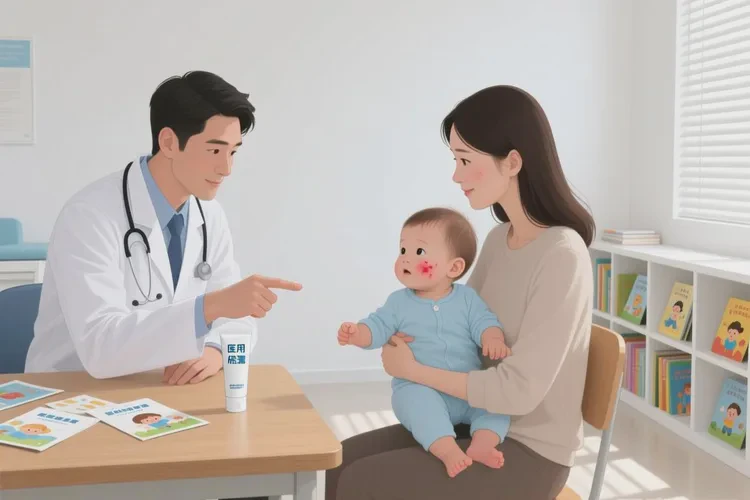 少儿脸上经常起湿疹可以治愈吗(图2)