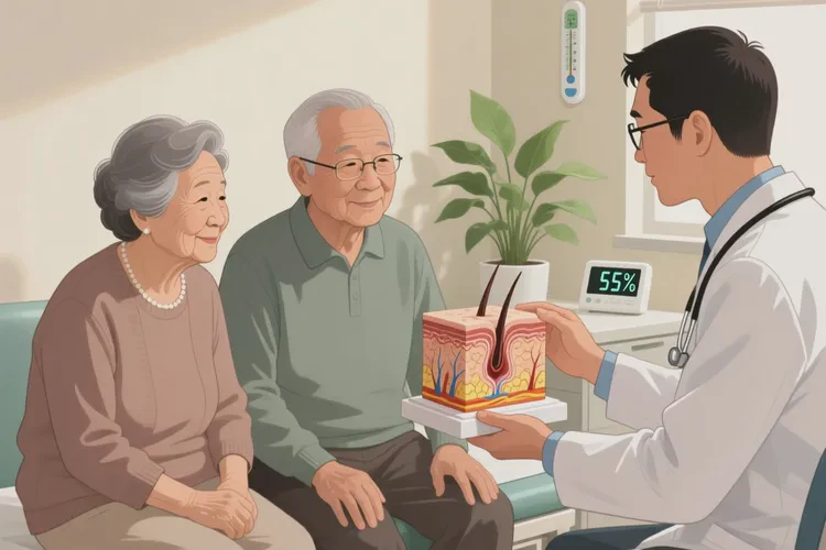 老人脖子经常长湿疹可以治愈吗(图3)