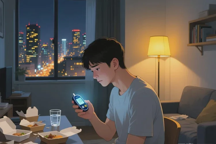 28岁晚餐血糖17.0是怎么回事(图1)