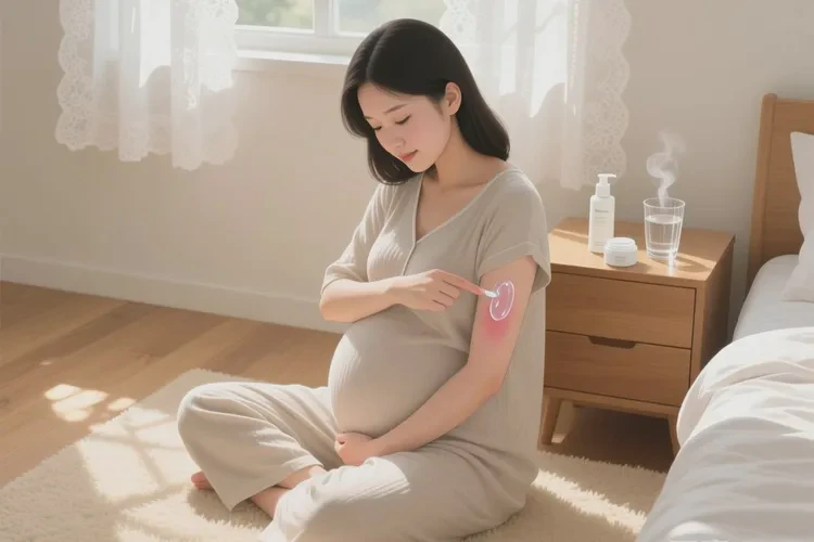 孕妇手臂出现湿疹可以治愈吗(图1)