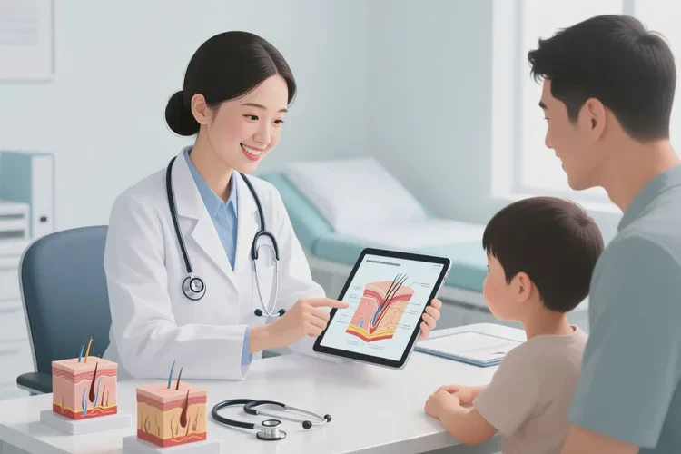 少儿小腿经常长湿疹可以治愈吗(图4)