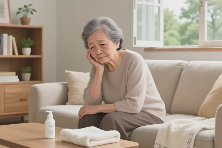 老人面部经常起湿疹可以治愈吗(图1)