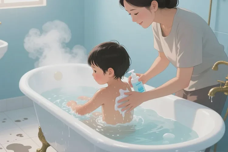 少儿脸上经常长湿疹可以治愈吗(图2)