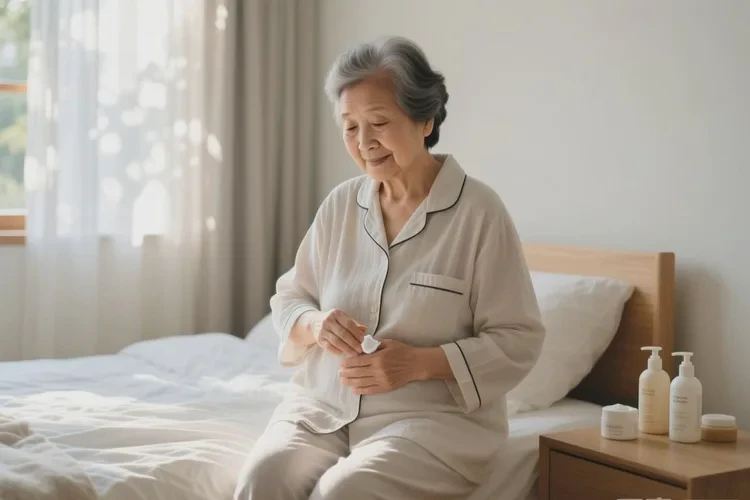 老年人肚子长湿疹可以治愈吗(图1)