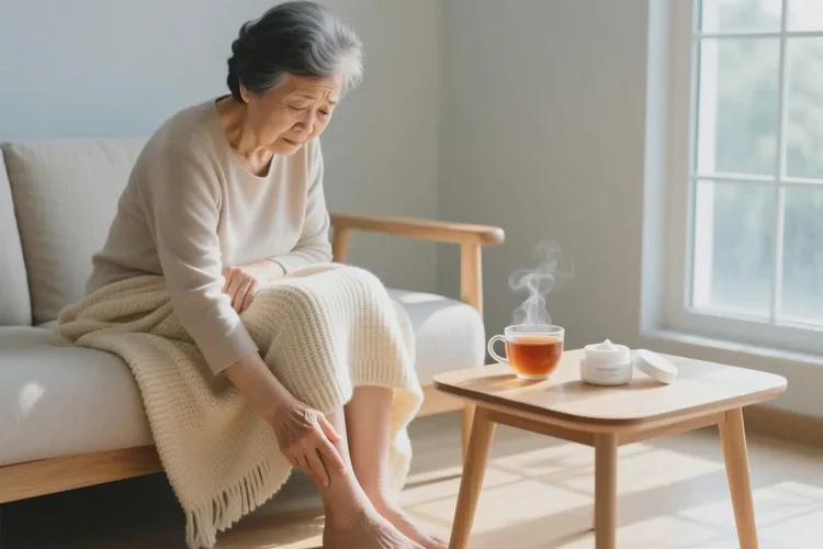 老年人小腿上出湿疹可以治愈吗(图1)