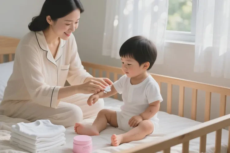 少儿身上容易起湿疹可以治愈吗(图1)