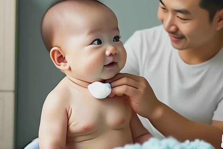 婴儿脖子出湿疹能不能治愈(图2)