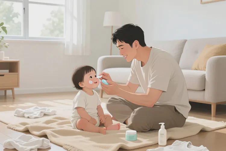 宝宝面部经常长湿疹能不能治愈(图2)