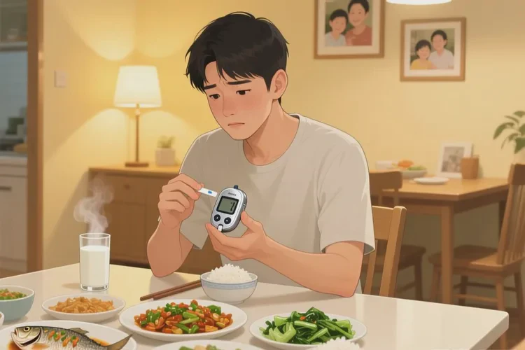 28岁晚餐血糖19.3是怎么回事(图1)