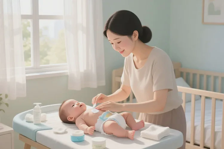 少儿屁股上出湿疹可以治愈吗(图1)