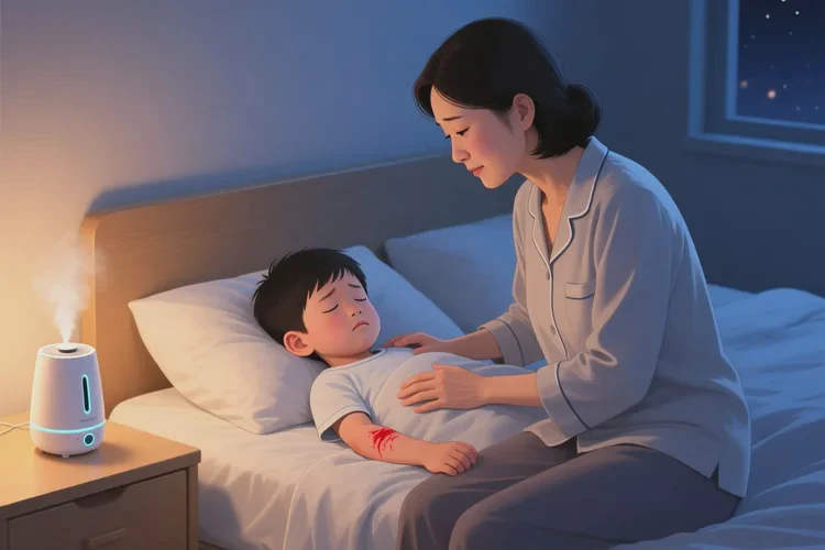 少儿手臂上经常长湿疹可以治愈吗(图1)