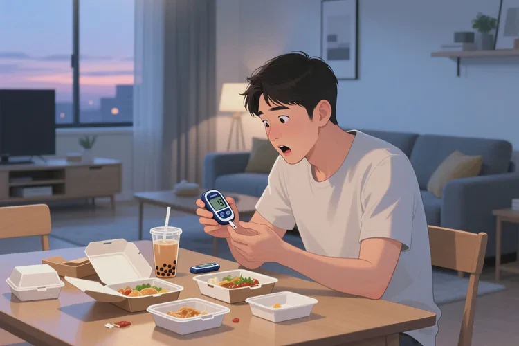 29岁晚餐血糖18.6是怎么回事(图1)