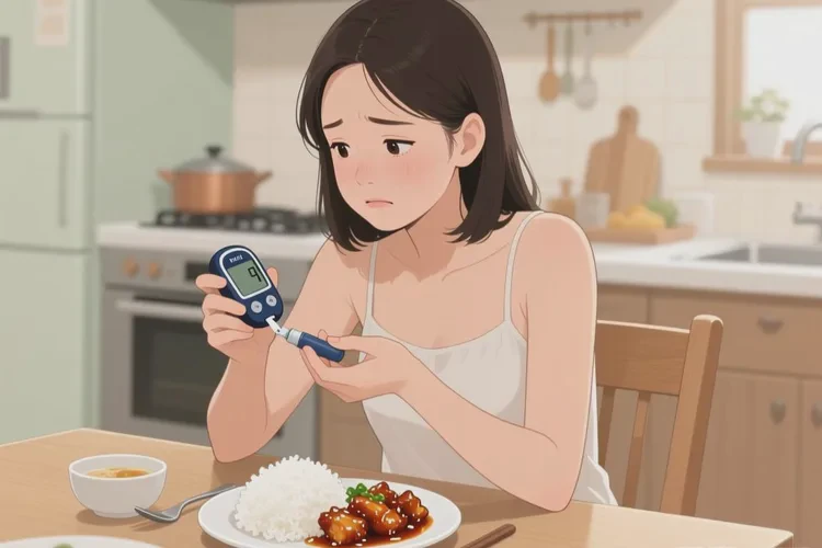 28岁中餐血糖13.1是怎么回事(图1)