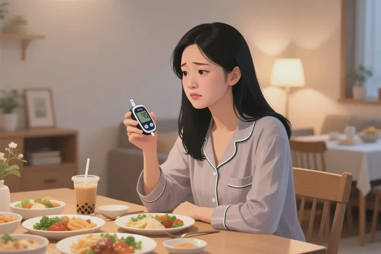 28岁晚餐血糖9.5是怎么回事(图1)