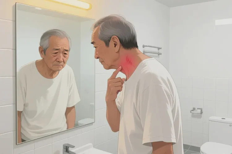 老年人脖子上容易长湿疹可以治愈吗(图2)