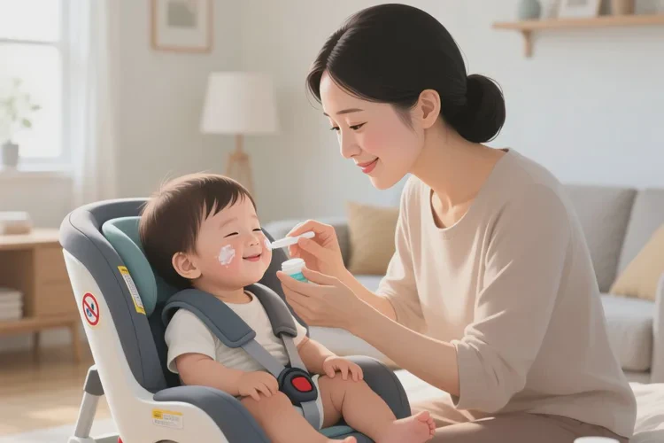 少儿脸上出湿疹可以治愈吗(图1)